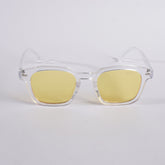 White Frame Sunglasses for Men & Women BB